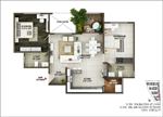 2-bhk-G306-1150sft