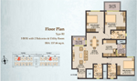 type-b2-2-bhk-1697sft